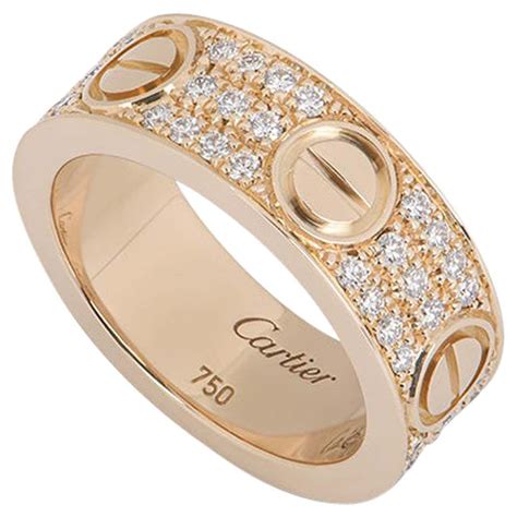 cartier ladies ring|cartier ring price list.